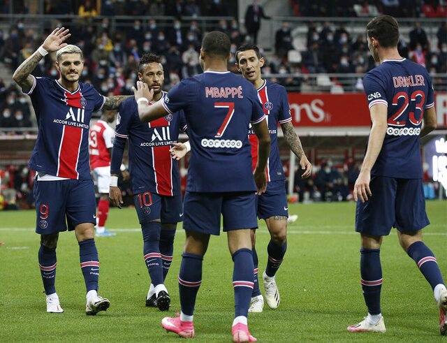 Hàng công của PSG rất mạnh tại Ligue 1