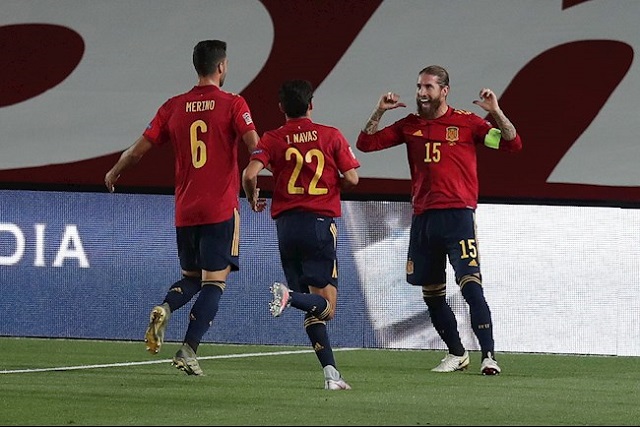 Tây Ban Nha quyết tâm giành trọn 3 điểm trên sân khách