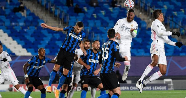 Hàng phòng ngự của Inter và Real đều đang thi đấu bất ổn